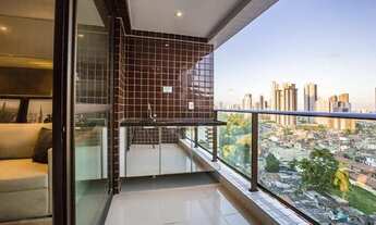 Imagem 6: No Coração de Boa Viagem! O Melhor 4 quartos (2 Suítes),136m2 Andar Alto Todo no Porcelan