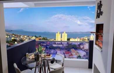 Imagem 5: Apartamento para venda tem 74 metros quadrados com 2 quartos em Barreiros - São José - SC