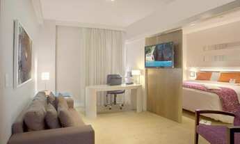 Imagem 2: Flat Condomínio Metrópoles em Alphaville, entrada imediata c/ arrumação