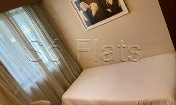 Imagem 5: Flat com 2 dormitórios mobiliado, localização privilegiada na Avenida Ibirapuera