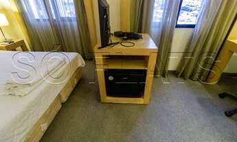 Imagem 7: Flat em Congonhas para hospedagem, andar alto. Com entrada imediata e sem fiador!