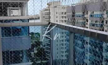 Imagem 5: Cobertura Duplex de 200m2 3 quartos no Rio 2 com vista para a Lagoa - Mobiliado