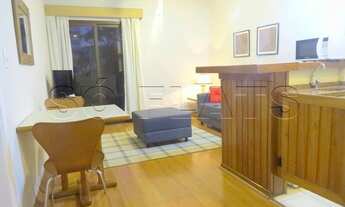 Imagem: Flat com 1x dormitório, quarto e sala separados