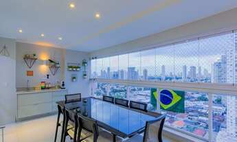 Imagem 3: Apartamento com 3 suítes mobiliado e completo com armários no Setor Marista