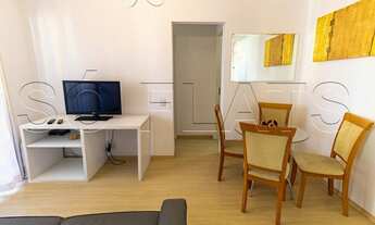 Imagem 3: Flat no Espaço Alpha para locação contendo 55m² com 2 dormitórios e 1 vaga