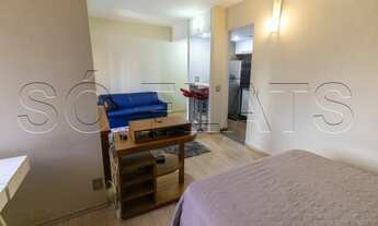 Imagem 7: Q.I - Flat totalmente mobiliado em Moema com 1x dorm. para locação com entrada imediata