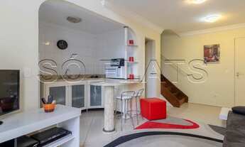 Imagem 2: Flat no Duplex Life Moema disponível para locação contendo 1 dormitório e 1 vaga de garage