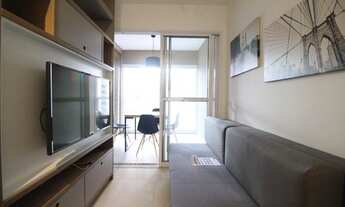 Imagem 3: Apartamento com 1 dormitório para alugar, 35 m² por R$ 3.806,87/mês - Campo Belo - São Pau