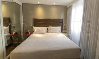 Imagem 7: Lindo flat para locação totalmente equipado muito próx da Faculdade FMU e Av Sto Amaro. Co