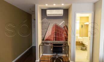 Imagem 5: Lindo flat para locação totalmente equipado muito próx da Faculdade FMU e Av Sto Amaro. Co