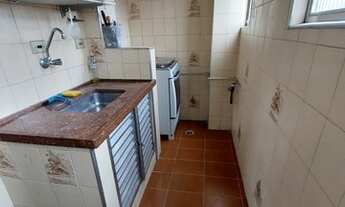 Imagem 7: Apartamento sala Living mobiliado na Ponta da Praia em Santos/SP