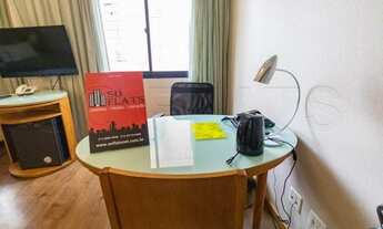 Imagem 7: Flat próximo Avenida Santo Amaro e a faculdade Anhembi Morumbi, com entrada imediata e sem