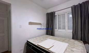 Imagem 7: Alugar apartamento 1 quarto semi mobiliado no Gonzaga em Santos