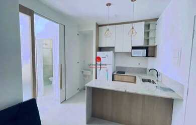 Imagem 4: Flat mobiliado, com 1 quarto e 1 banheiro para Alugar, 35 m², de área construída, bairro O