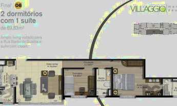 Imagem 2: APARTAMENTO - 2 dorms. 1 vaga - 69,83 m² - MENINO DEUS