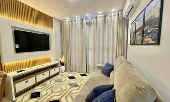 Imagem 4: Mobiliado decorado, composto de 2 dormitórios sendo 1 suíte e box de garagem