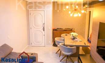 Imagem 2: Apartamento 80m² 2 quartos com armários planejados e varanda no Jardim Guanabara