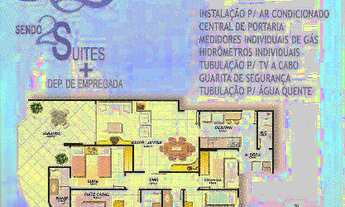Imagem 5: Apartamento para venda possui 137 metros quadrados com 3 quartos em Itapuã - Vila Velha