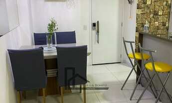 Imagem 2: Lindo apartamento varanda cortina de vidro, sala, 2 quartos sendo 1 suíte lazer completo,p