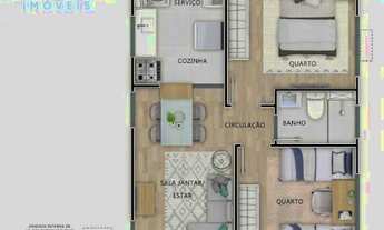 Imagem 7: Apartamento à venda no bairro Cézar de Souza - Mogi das Cruzes/SP