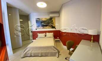 Imagem 7: Apto com uma mobília refinada e uma localização privilegiada próx ao Shopping JK Iguatemi