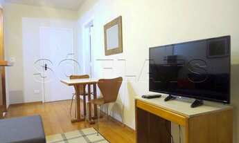 Imagem 3: Flat com 1 dormitório, quarto e sala separados, flat ao lado do Colégio Dante Alighieri