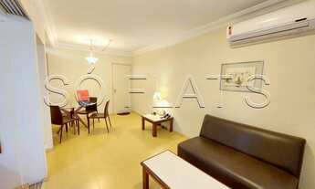 Imagem 4: Flat Central Park com 40m² e 1 dorm para locação nos Jardins próximo Av Paulista