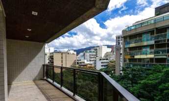 Imagem: Flat 2 suítes, varanda com vista para o