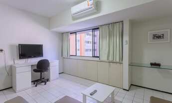 Imagem 7: Aptº 107, 4º pav, amplo, ventilado e todo mobiliado com utensílios e prataria em Boa Viage