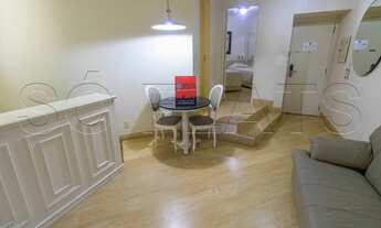 Imagem 2: Flat mobiliado com 48m² com serviços de arrumação diária próximo da Avenida Paulista. Sem