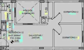 Imagem: Cobertura 75,50m² - Santa Maria - Santo
