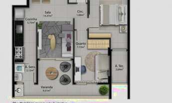 Imagem 4: Apartamento 2 quartos em Jardim Camburi