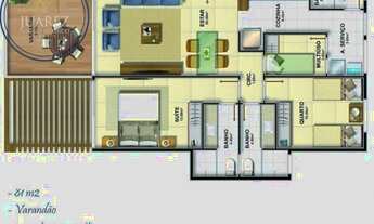 Imagem 7: CASA 3/4 COM SUÍTE EM ITACIMIRIM NO VILLAGE UNIQUE BEACH HOUSE, ÓTIMA LOCALIZAÇÃO