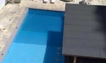 Imagem 2: Apartamento Parque Dona Lindu 50mts² Qt Sala Cozinha Varanda WC Piscinas Mobiliado