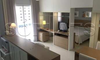 Imagem 2: Flat para locação prox a Av. Paulista, Shopping Center 3, Hosp Sírio-Libanês e Pq. Mario C