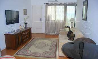 Imagem 1: Flat com 1 dormitório, com com serviços, decorado no centro de Alphaville