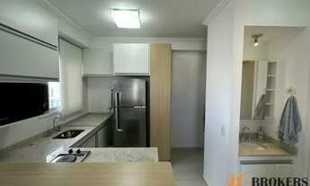 Imagem 6: Apartamento com 41m² de área útil, living, varanda, 1 vaga, 1 dormitório