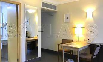 Imagem 2: Excelente flat no Brooklin totalmente mobiliado. Se mude hoje mesmo!