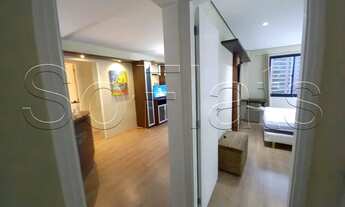 Imagem 4: Flat em Moema com 2 dorms disponível para locação prox. da Avenida Ibirapuera e Metrô Moem