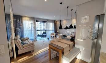 Imagem 4: Limited Funchal, lindo flat, contendo 55m² 1 dormitório e 1 vaga na Vila Olímpia para loca