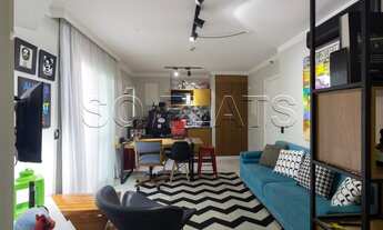 Imagem 2: Flat Quality Bela Cintra disponível locação com 2 dorms, 45m² e 1 vaga de garagem