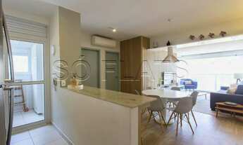 Imagem 2: Apartamento de luxo na Juscelino Kubitschek 80m² e 1 dorms disponível locação