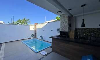 Imagem 4: Casa Duplex com área de lazer em condomínio Fechado - Araçagi