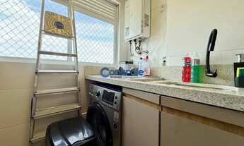 Imagem 4: Apartamento 2 dormitórios semimobiliado à venda no Kobrasol ? andar alto e vista para o ma