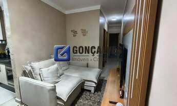 Imagem 2: Apartamento mobiliado 02 dormitórios sendo 01 suíte a venda- Jardim Paraiso - Santo André