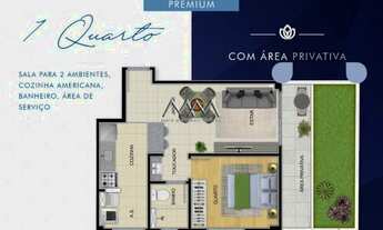 Imagem 3: Área privativa à venda, 1 quarto, 1 vaga, Santa Efigênia - Belo Horizonte/MG