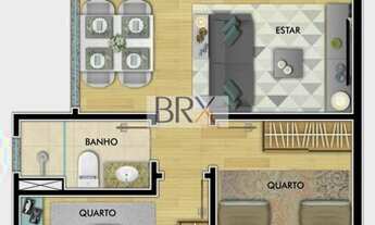 Imagem 7: Apartamento 2 Quartos 1 Vaga c/ Elevador - Alvorada - Contagem