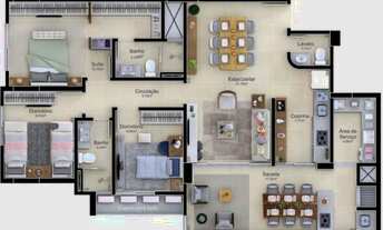 Imagem 5: CRICIÚMA - Apartamento Padrão - CENTRO