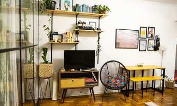 Imagem 3: STA CECÍLIA R. JESUÍNIO PASCOAL LINDO STÚDIO COM 37m² - SALA HOME OFFICE COZINHA E BAN