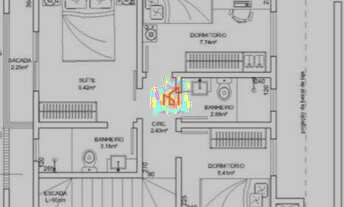 Imagem 7: Casa com 3 dormitórios sendo 1 suíte no Aventureiro